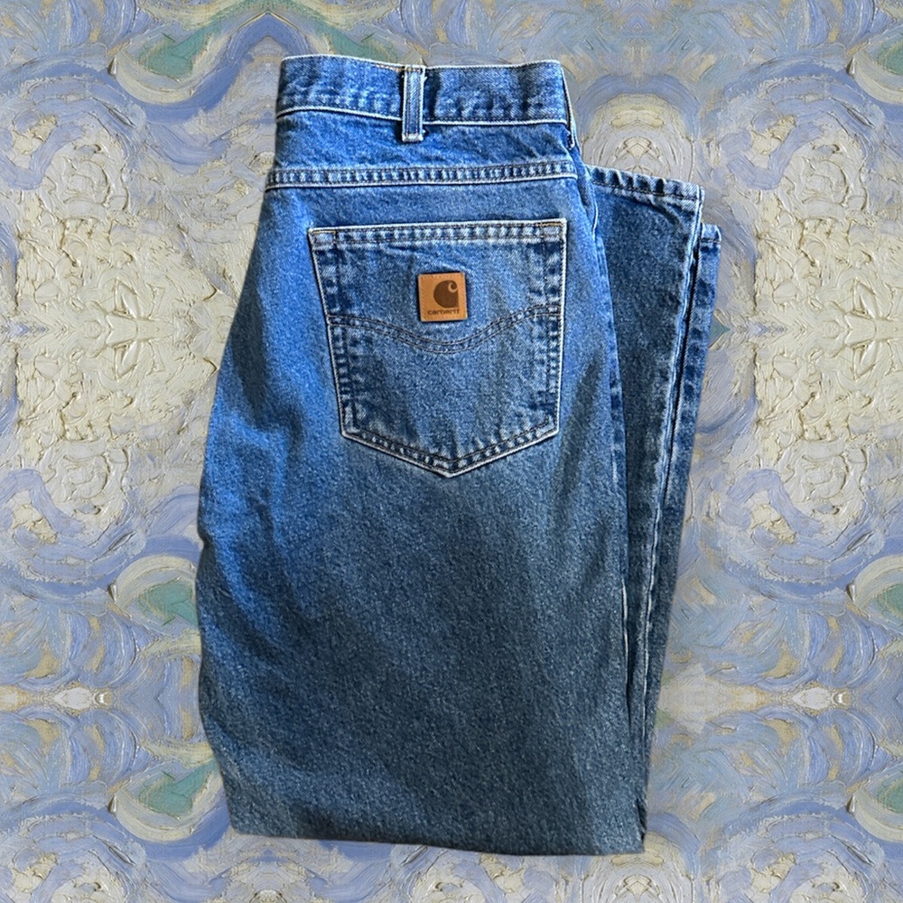 36x30 Lightly Worn Carhartt Carpenter Jeans